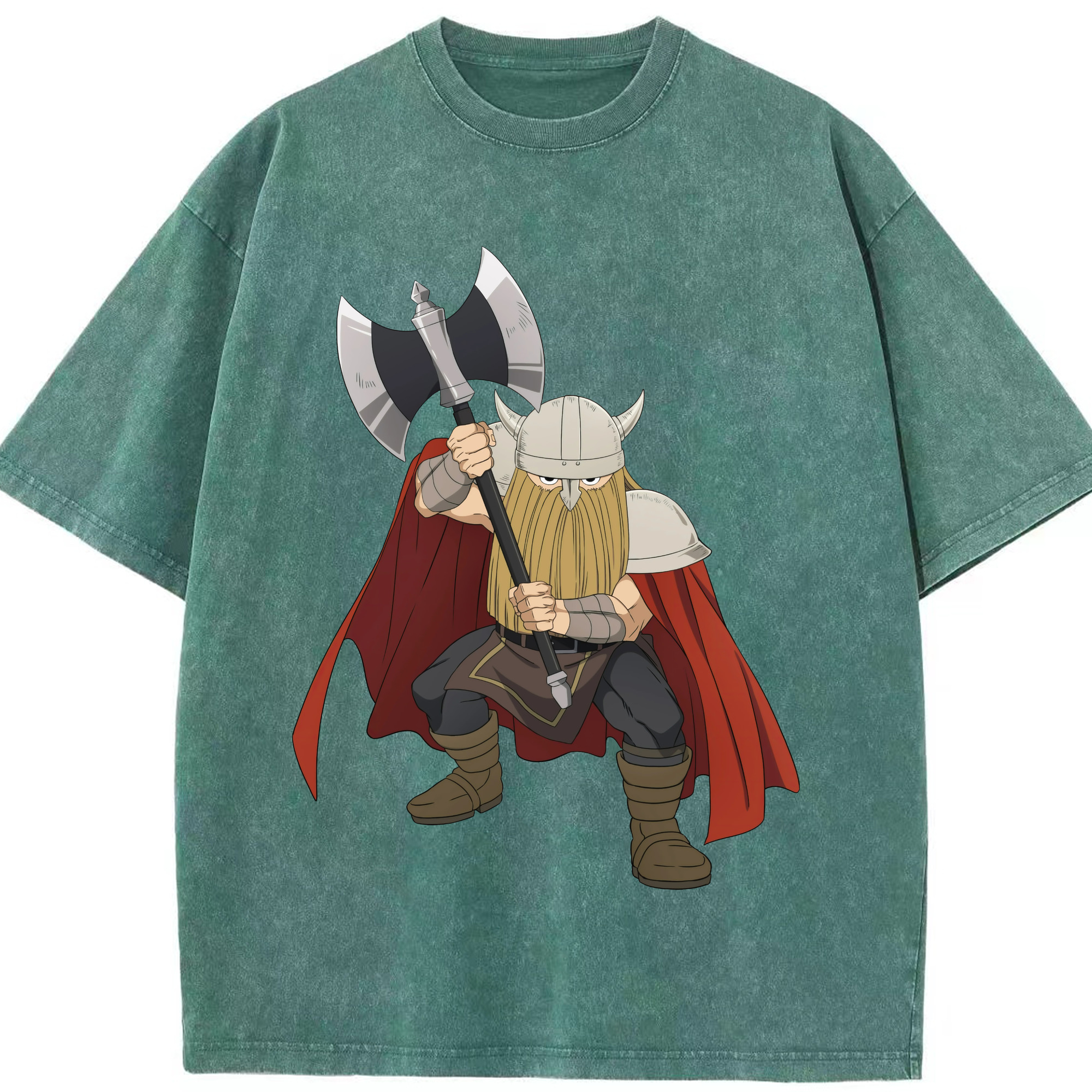 （画像用） 葬送のフリーレン Frieren 綿100% ヴィンテージ風 半袖Tシャツ（フロントプリント）